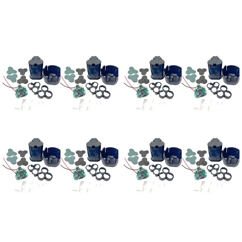 A84X-8Set 12V DC Electric Tool Hand Drill Power Li- Battery Protection Board BMS 18650 Lithium Box Circuit Pack Shell
A84X-8Set 12V DC Electric Tool Hand Drill Power Li- Battery Protection Board BMS 18650 Lithium Box Circuit Pack Shell