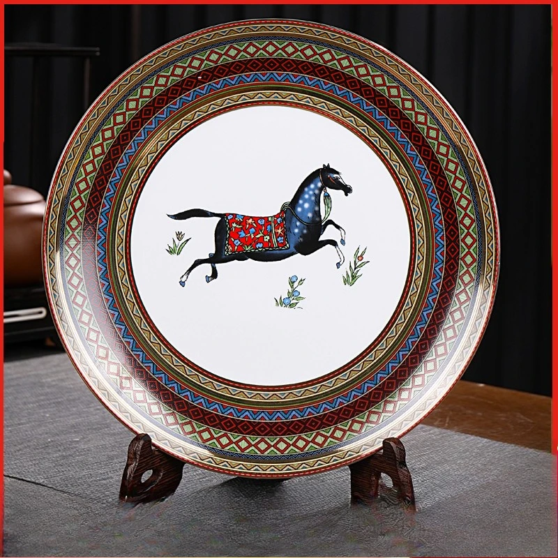 Ceramic Decorative Wall Plate Handcrafted Artwork Home Decor Gift for Housewarming Anniversary 
Ceramic Decorative Wall Plate Handcrafted Artwork Home Decor Gift for Housewarming Anniversary