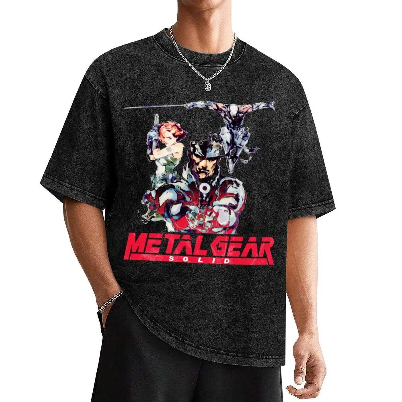 Metal Gear Solid T-Shirt Short sleeve tee kawaii clothes man clothes sublime mens t shirts casual stylish
Metal Gear Solid T-Shirt Short sleeve tee kawaii clothes man clothes sublime mens t shirts casual stylish