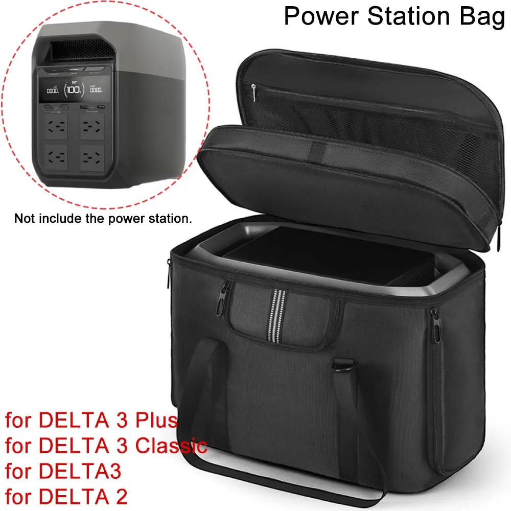 Чехол для переноски портативных электростанций ECOFLOW DELTA 3 Plus/ DELTA 3 Classic/DELTA3/ DELTA 2, сумка для хранения
Чехол для переноски портативных электростанций ECOFLOW DELTA 3 Plus/ DELTA 3 Classic/DELTA3/ DELTA 2, сумка для хранения