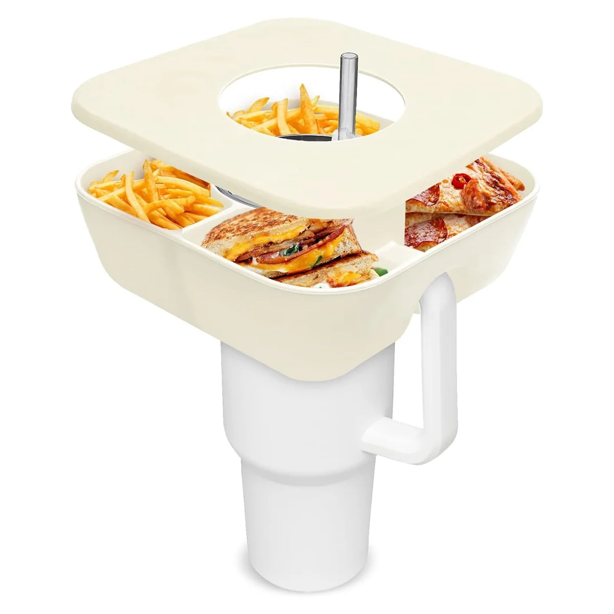 A88M Snack Bowl for Stanley Cup with Cover, Reusable Snack Ring for 40 Oz Tumbler with Handle, Snack Tray for Stanley Cup
A88M Snack Bowl for Stanley Cup with Cover, Reusable Snack Ring for 40 Oz Tumbler with Handle, Snack Tray for Stanley Cup