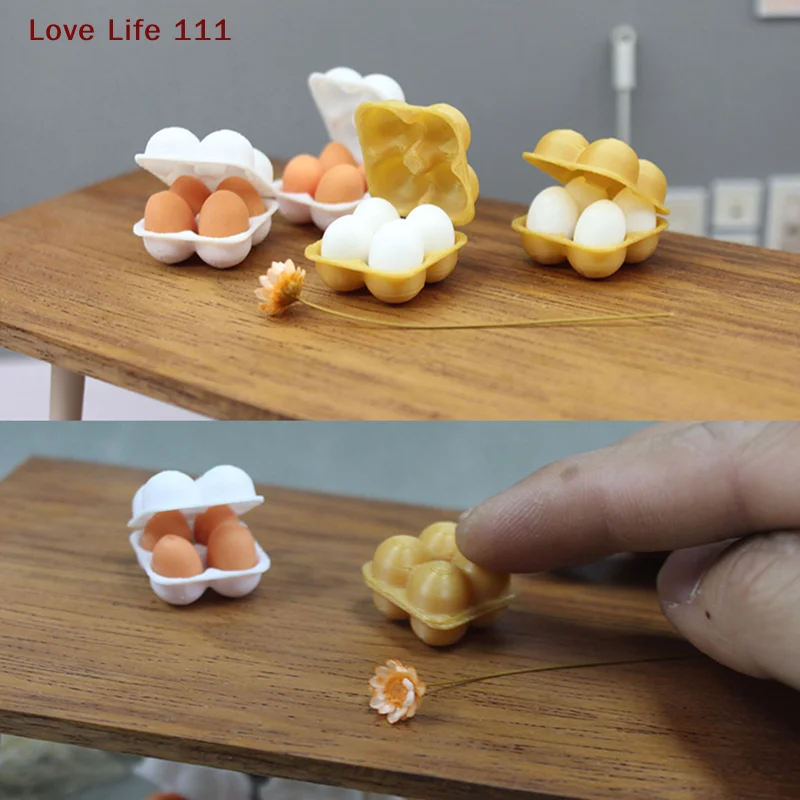 Новый миниатюрный поднос для яиц, ящик для яиц 1:12, кукольный домик, имитация яиц, кукольный домик, украшение для кухни, еды, игрушка, аксессуары для сцены жизни
Новый миниатюрный поднос для яиц, ящик для яиц 1:12, кукольный домик, имитация яиц, кукольный домик, украшение для кухни, еды, игрушка, аксессуары для сцены жизни