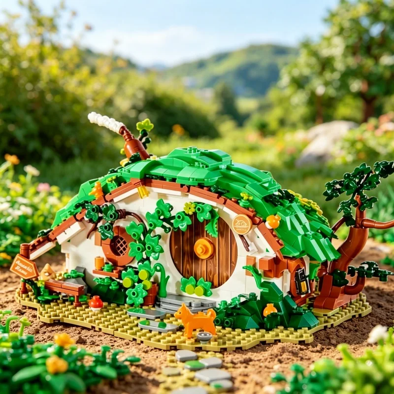2026 Pastoral Dwarf House Building Block Model Adult Home Ornament Creative Construction Building Kit
2026 Pastoral Dwarf House Building Block Model Adult Home Ornament Creative Construction Building Kit
