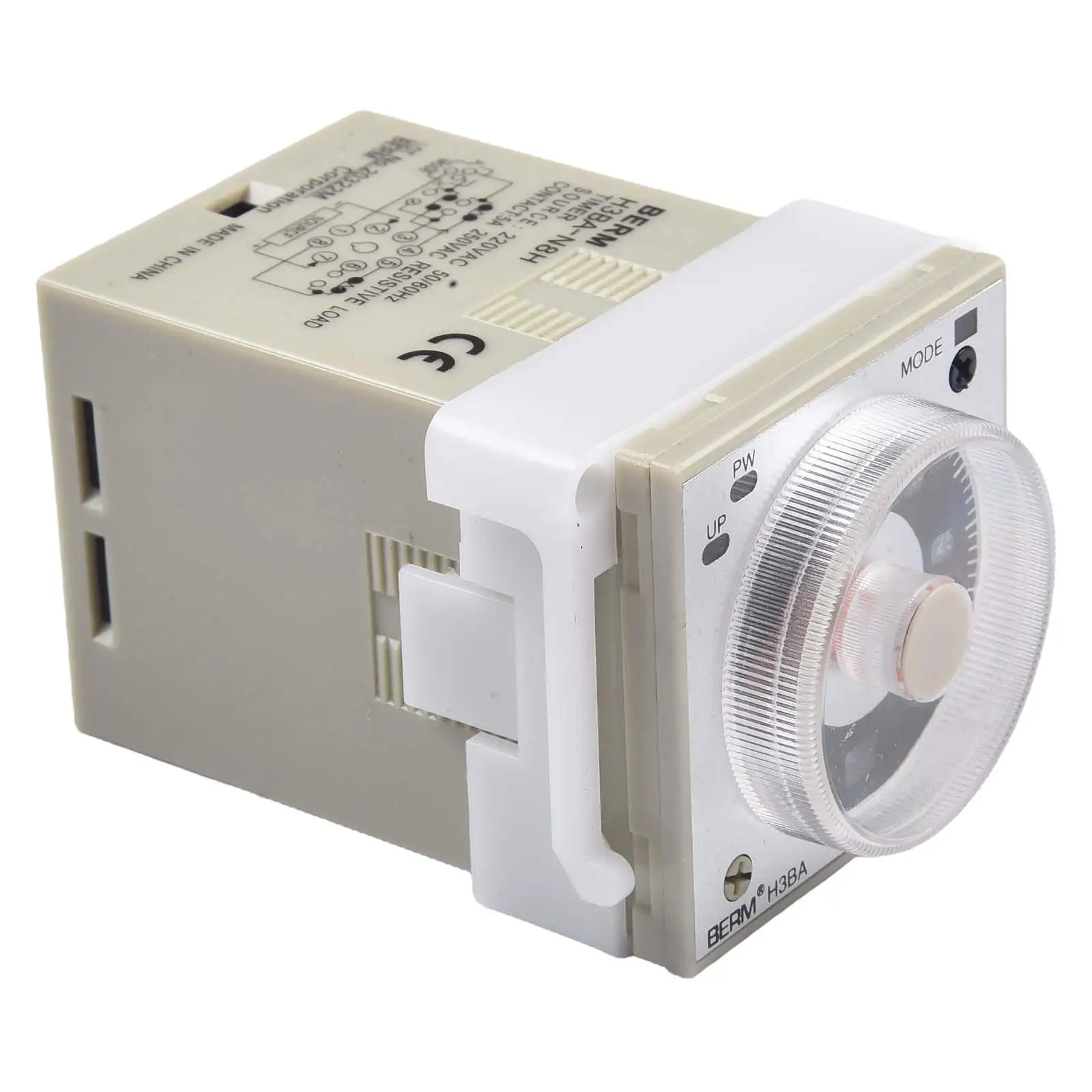 H3BA-N8H 220VAC Multifunctional Solid State Timer Relay 8PIN 50/60Hz Insert Connect/Terminate High Delay Accuracy
H3BA-N8H 220VAC Multifunctional Solid State Timer Relay 8PIN 50/60Hz Insert Connect/Terminate High Delay Accuracy