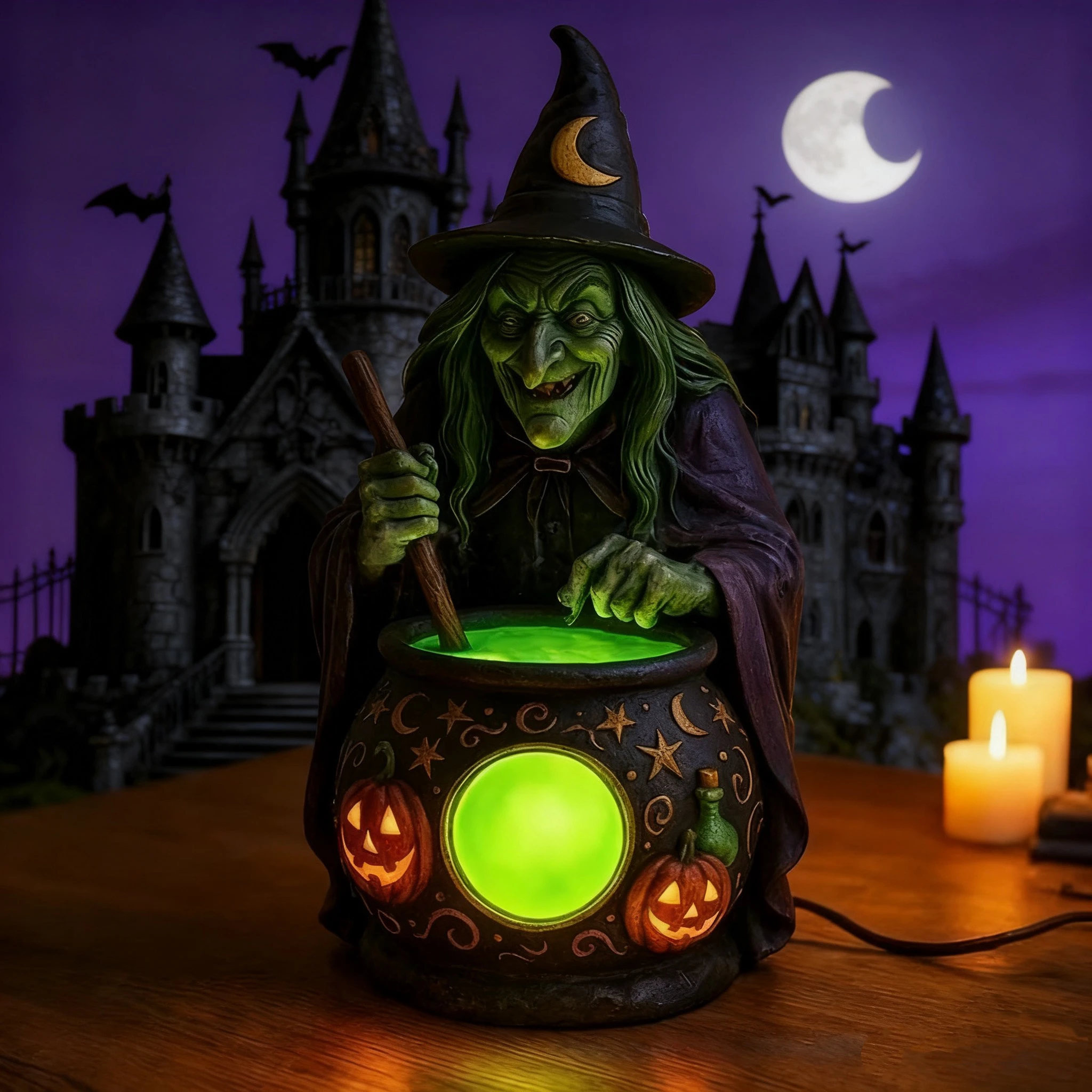 Halloween Witch Table Lamp - Spooky Decorative Light for Horror Ambiance, Halloween Party Decoration
Halloween Witch Table Lamp - Spooky Decorative Light for Horror Ambiance, Halloween Party Decoration