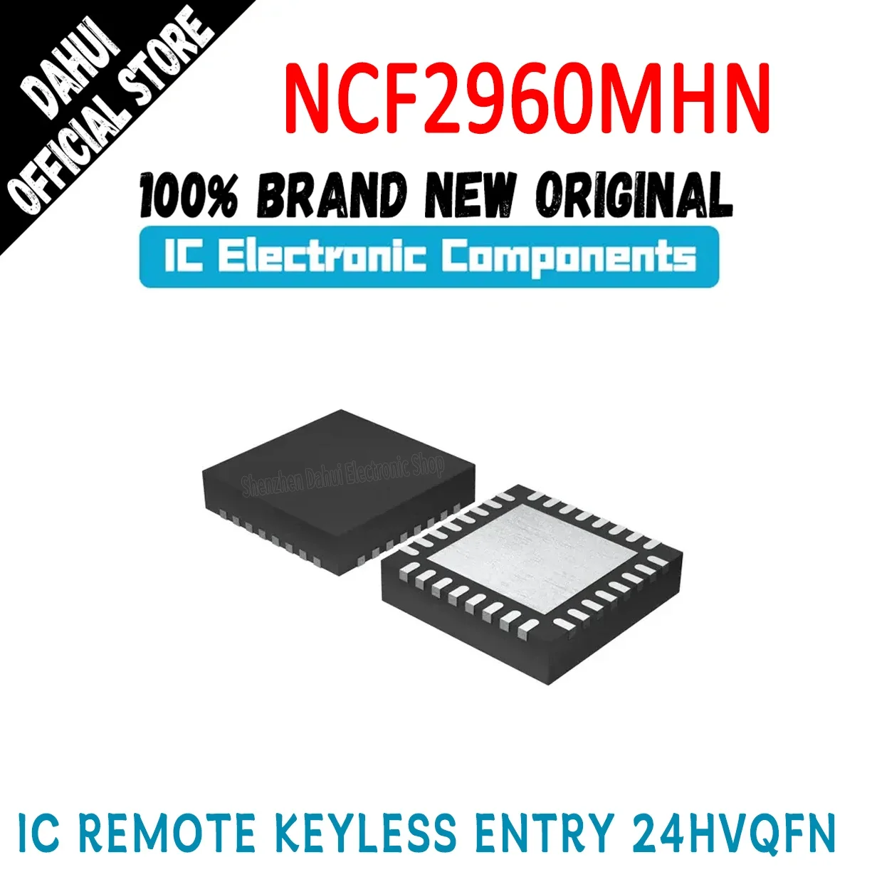 NCF2960MHN/T0B0400K NCF2960MHN NCF2960 NXP Remote Keyless Entry Transponder Combo IC 315MHz 434MHz 868MHz 915MHz
NCF2960MHN/T0B0400K NCF2960MHN NCF2960 NXP Remote Keyless Entry Transponder Combo IC 315MHz 434MHz 868MHz 915MHz
