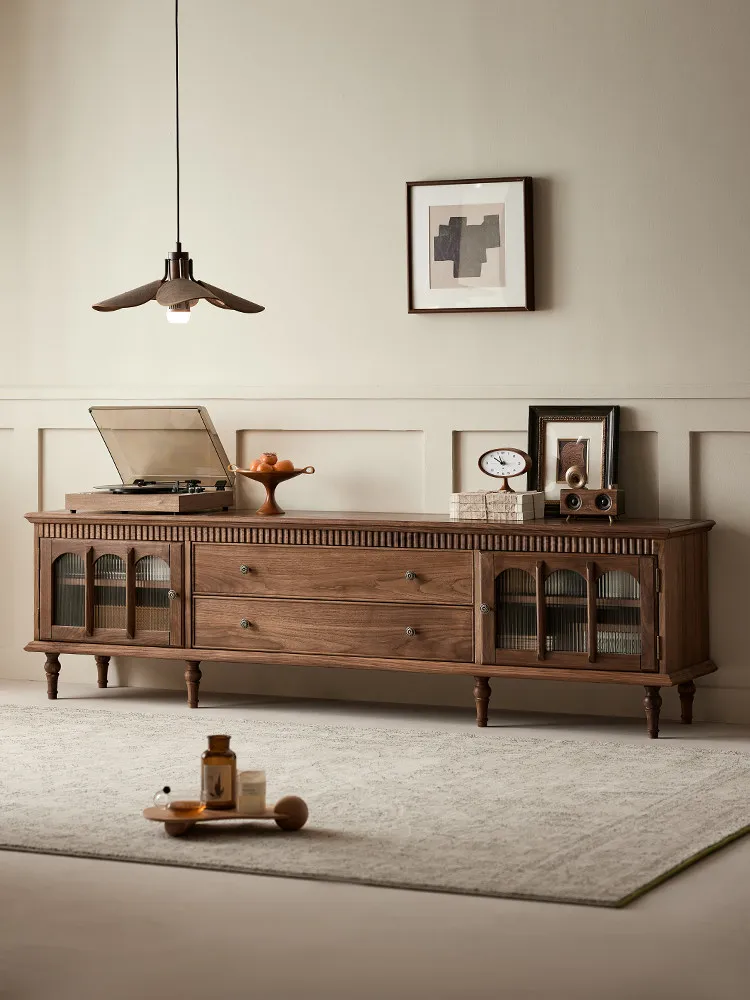 Тумба под телевизор и журнальный столик из черного ореха (Северная Америка), комбинация в стиле французского винтажа, массив дерева, напольный шкаф
Тумба под телевизор и журнальный столик из черного ореха (Северная Америка), комбинация в стиле французского винтажа, массив дерева, напольный шкаф