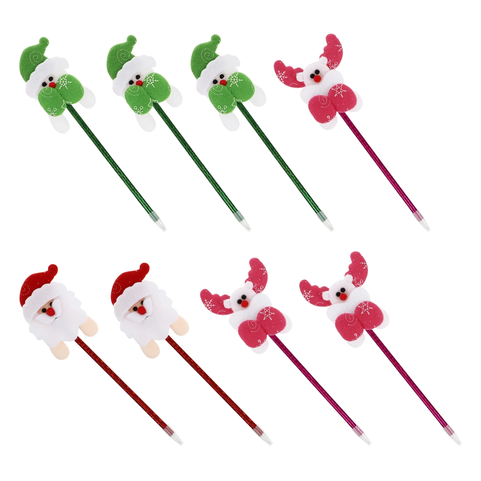 8Pcs Xmas Themed Ballpoint Pens Plastic Sponge Cute Writing Instruments School Supplies Holiday Christmas Pens for Students
8Pcs Xmas Themed Ballpoint Pens Plastic Sponge Cute Writing Instruments School Supplies Holiday Christmas Pens for Students
