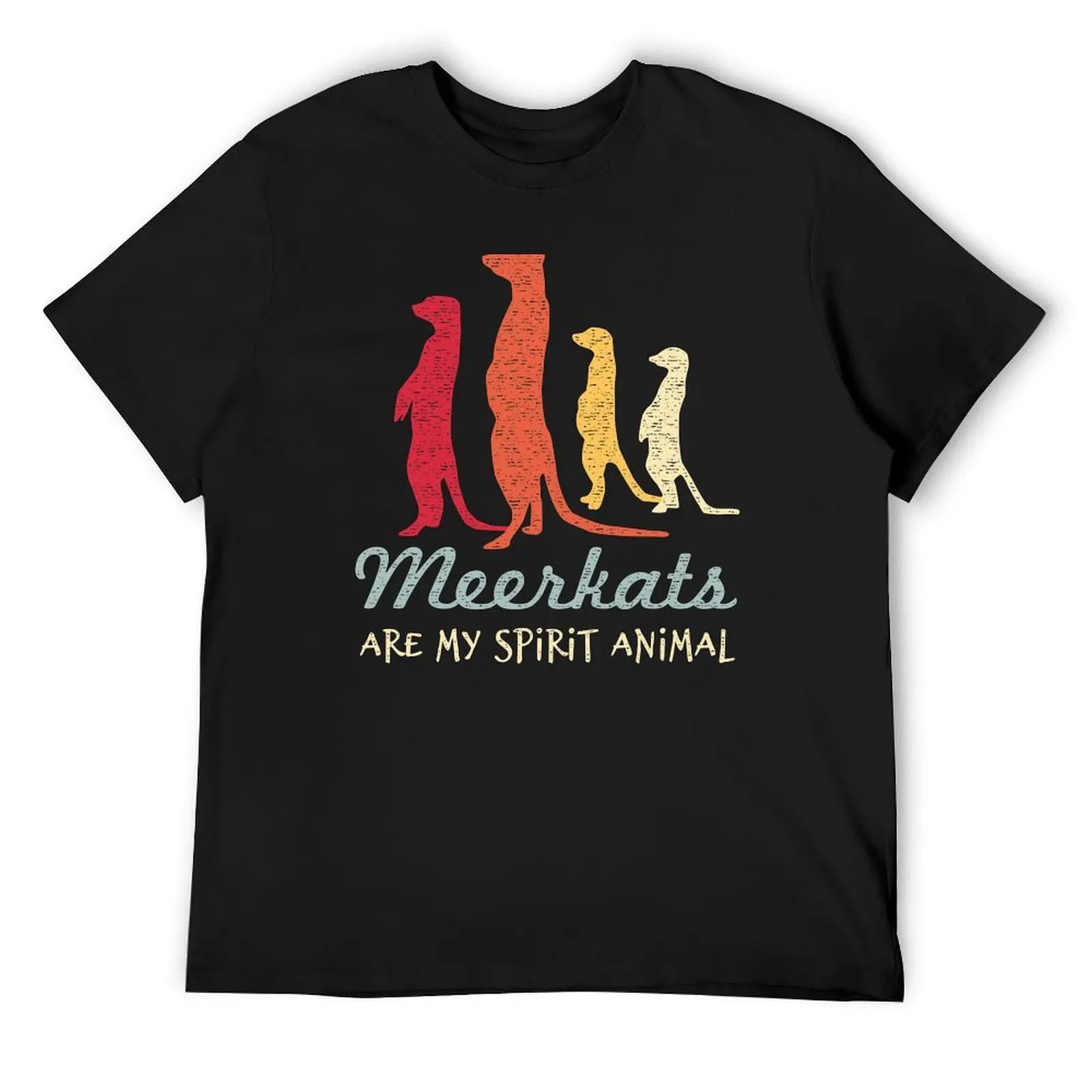 Meerkats Are My Spirit Animal - Love Meerkats T-Shirt shirts graphic summer clothes man clothes Men's cotton t-shirt
Meerkats Are My Spirit Animal - Love Meerkats T-Shirt shirts graphic summer clothes man clothes Men's cotton t-shirt