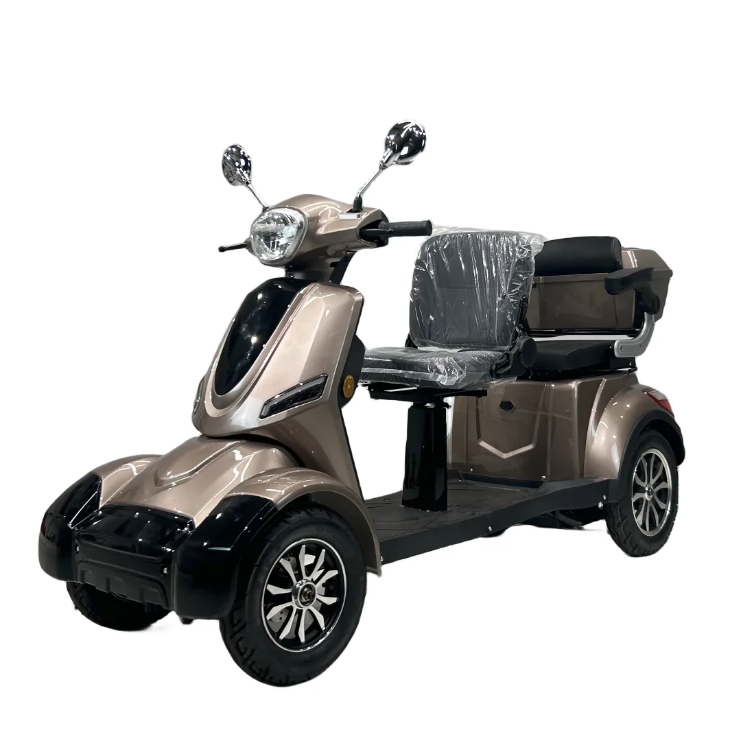Airo 4 Wheel Elderly 1000W Electric Mobility Scooter CE 2 Person Disabled Motorcycle With Rear Box
Airo 4 Wheel Elderly 1000W Electric Mobility Scooter CE 2 Person Disabled Motorcycle With Rear Box