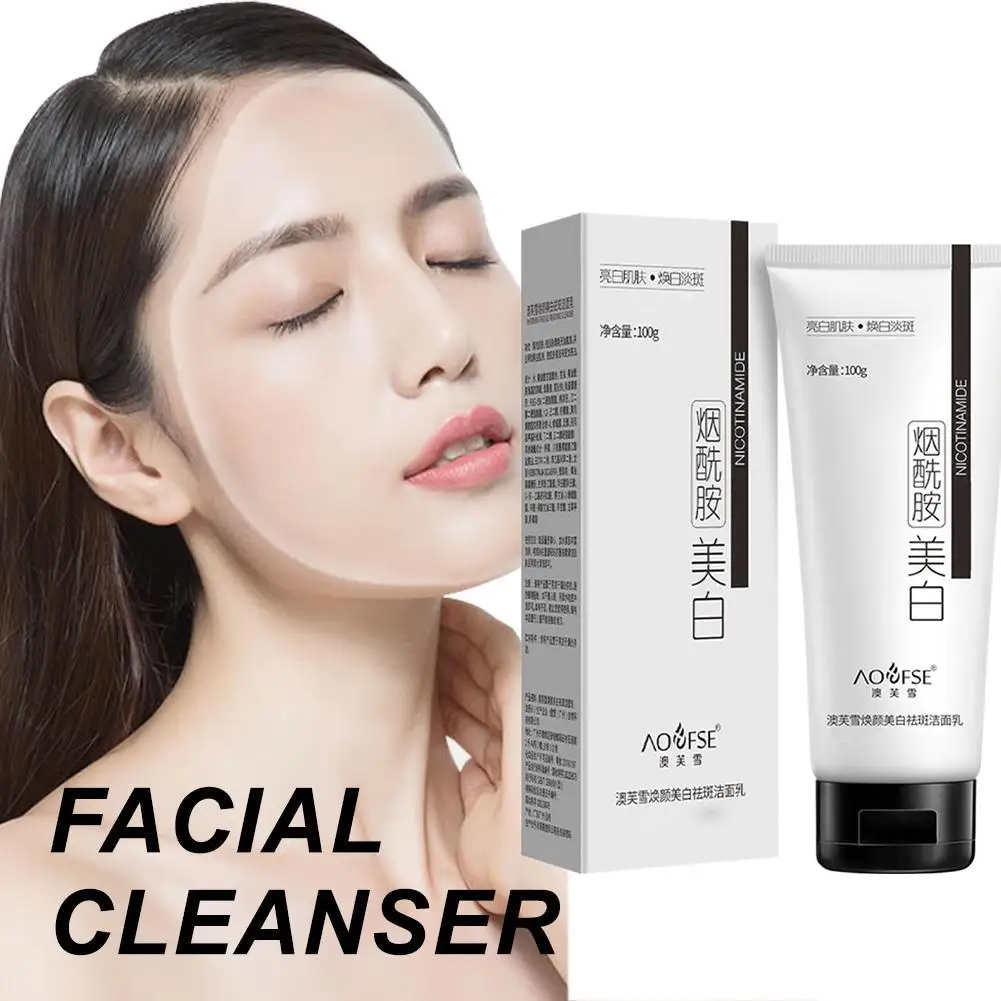 100g Nicotinamide Amino Acid Face Cleanser Facial Scrub Cleansing Control Blackhead Remover Shrink Skin Acne Care Oil Pores A0I7
100g Nicotinamide Amino Acid Face Cleanser Facial Scrub Cleansing Control Blackhead Remover Shrink Skin Acne Care Oil Pores A0I7