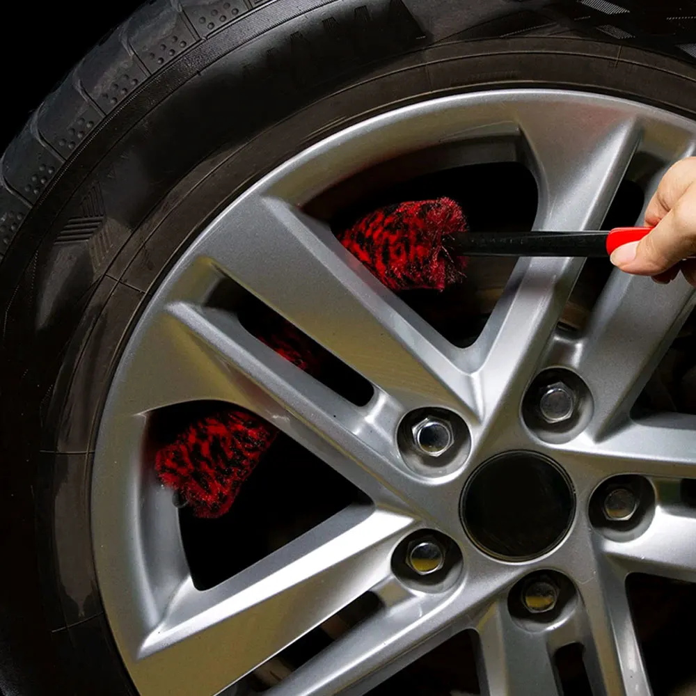 Auto Wheel Detailing Brush Bendable Wheel Woolies Car Cleaning Tools for Car Rim Tire Washing Easily Clean Hard-To-Reach Areas
Auto Wheel Detailing Brush Bendable Wheel Woolies Car Cleaning Tools for Car Rim Tire Washing Easily Clean Hard-To-Reach Areas