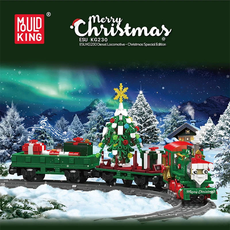 Creative Expert MOC 12039 ESU KG230 Дизельный локомотив Рождественская модель специального издания 922 шт. Строительные блоки Кирпичные игрушки для подарка
Creative Expert MOC 12039 ESU KG230 Дизельный локомотив Рождественская модель специального издания 922 шт. Строительные блоки Кирпичные игрушки для подарка