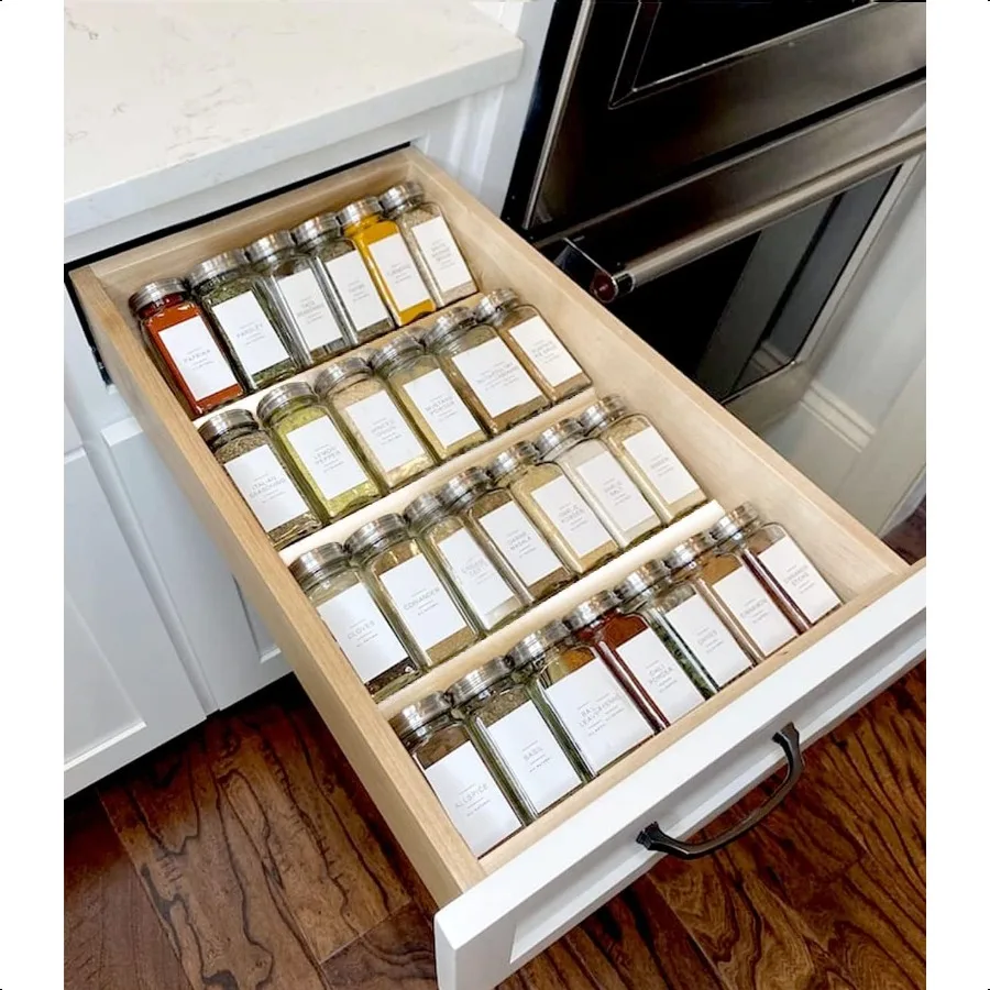 Clear Acrylic Spice Drawer Organizer 4 Tier Seasoning Jars Drawers Insert Kitchen Spice Rack Tray for Drawer Countertop Jars no
Clear Acrylic Spice Drawer Organizer 4 Tier Seasoning Jars Drawers Insert Kitchen Spice Rack Tray for Drawer Countertop Jars no
