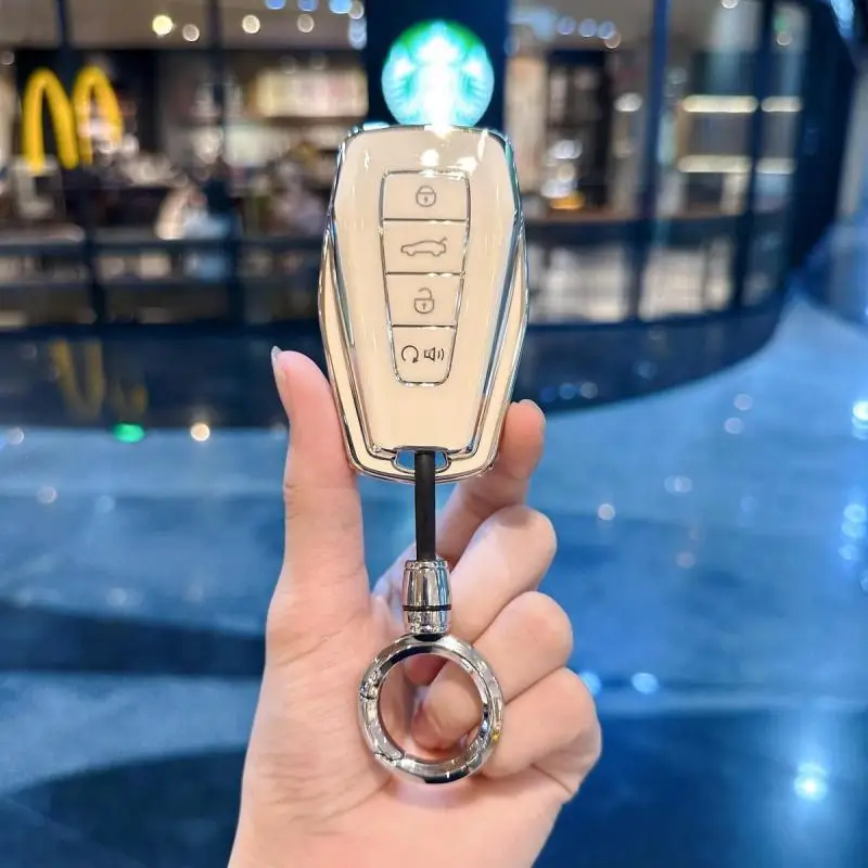 Чехол для автомобильного ключа из ТПУ, чехол для дистанционного управления, держатель-цепочка, брелок, сумка для Geely Coolray Binray Preface Okavango Monjaro Emgrand Altas 3X Pro
Чехол для автомобильного ключа из ТПУ, чехол для дистанционного управления, держатель-цепочка, брелок, сумка для Geely Coolray Binray Preface Okavango Monjaro Emgrand Altas 3X Pro