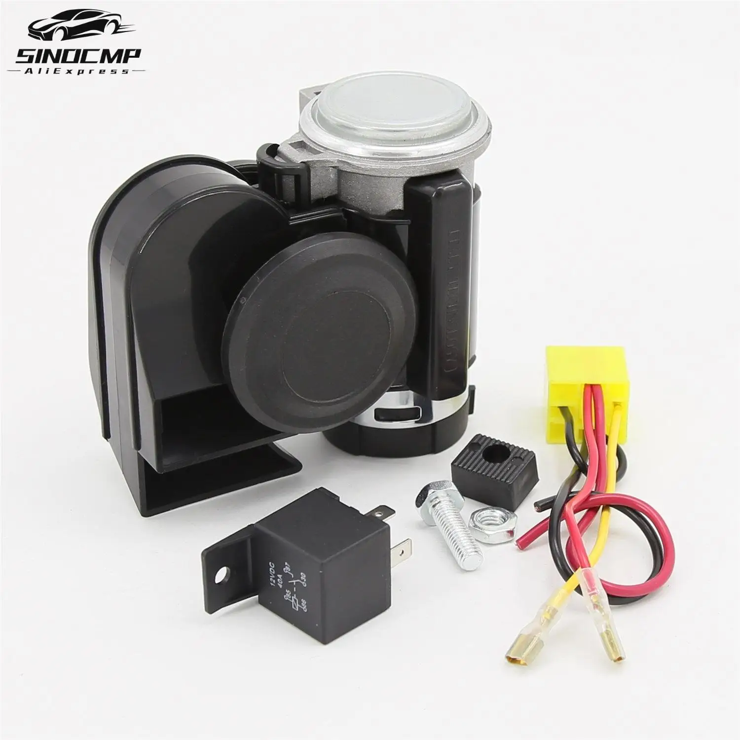 DC 12 В 300 дБ 600 Гц/760 Гц черный громкий электрический звуковой сигнал комплект для мотоциклов чопперы автомобили грузовики в наличии
DC 12 В 300 дБ 600 Гц/760 Гц черный громкий электрический звуковой сигнал комплект для мотоциклов чопперы автомобили грузовики в наличии