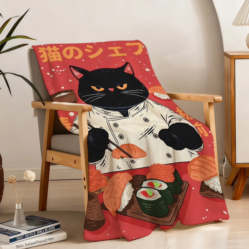 Japanese Sushi Izakaya Blanket Throw Super Cosy Plush Living Room Sofa Couch Childish Birthday Gifts
Japanese Sushi Izakaya Blanket Throw Super Cosy Plush Living Room Sofa Couch Childish Birthday Gifts