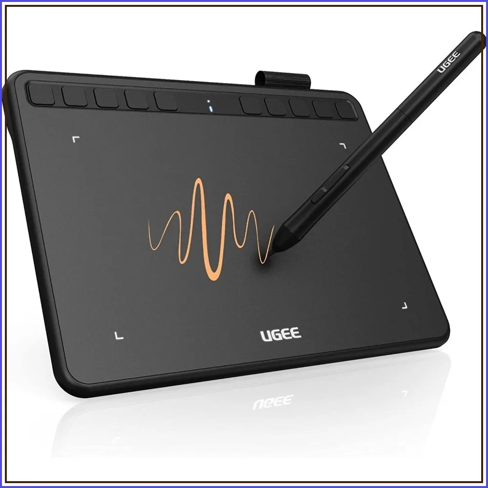Graphics Drawing Tablet with Battery-Free Stylus, 8192 Levels Pressure Sensitivity, Tilt Function, 10 Express Keys for Mac, Windows PC and Android
Graphics Drawing Tablet with Battery-Free Stylus, 8192 Levels Pressure Sensitivity, Tilt Function, 10 Express Keys for Mac, Windows PC and Android