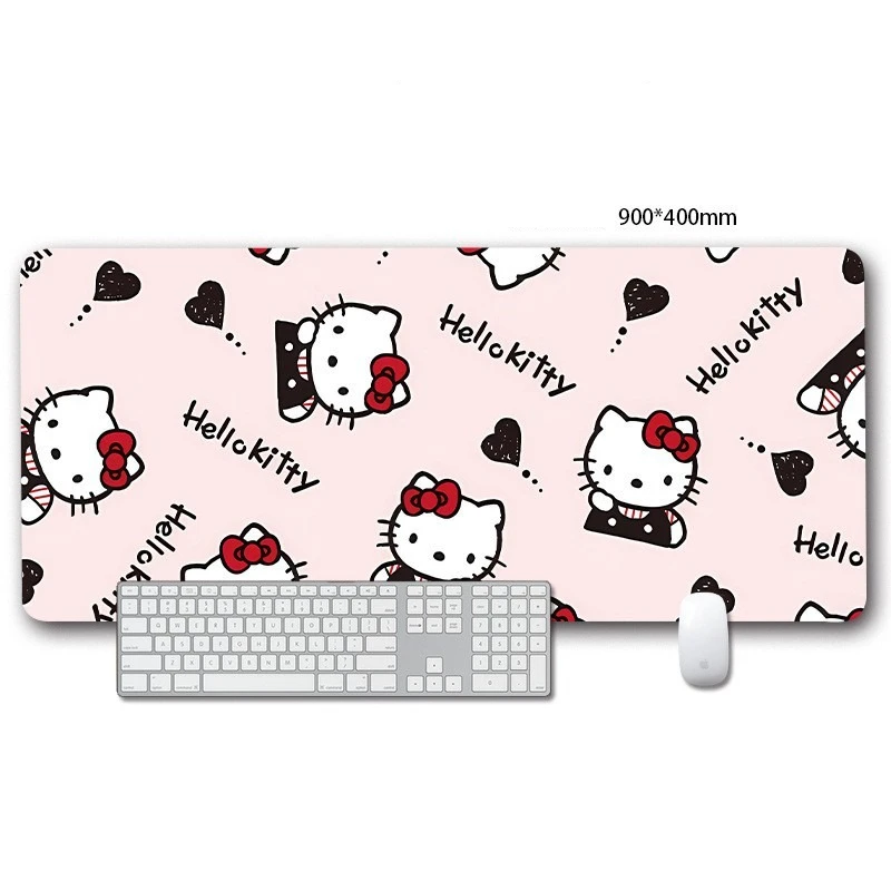 Большой коврик для мыши Kawaii HelloKitty, противоскользящий резиновый коврик для клавиатуры и мыши, настольный коврик для девочек, розовый коврик для клавиатуры для ноутбука и компьютера
Большой коврик для мыши Kawaii HelloKitty, противоскользящий резиновый коврик для клавиатуры и мыши, настольный коврик для девочек, розовый коврик для клавиатуры для ноутбука и компьютера