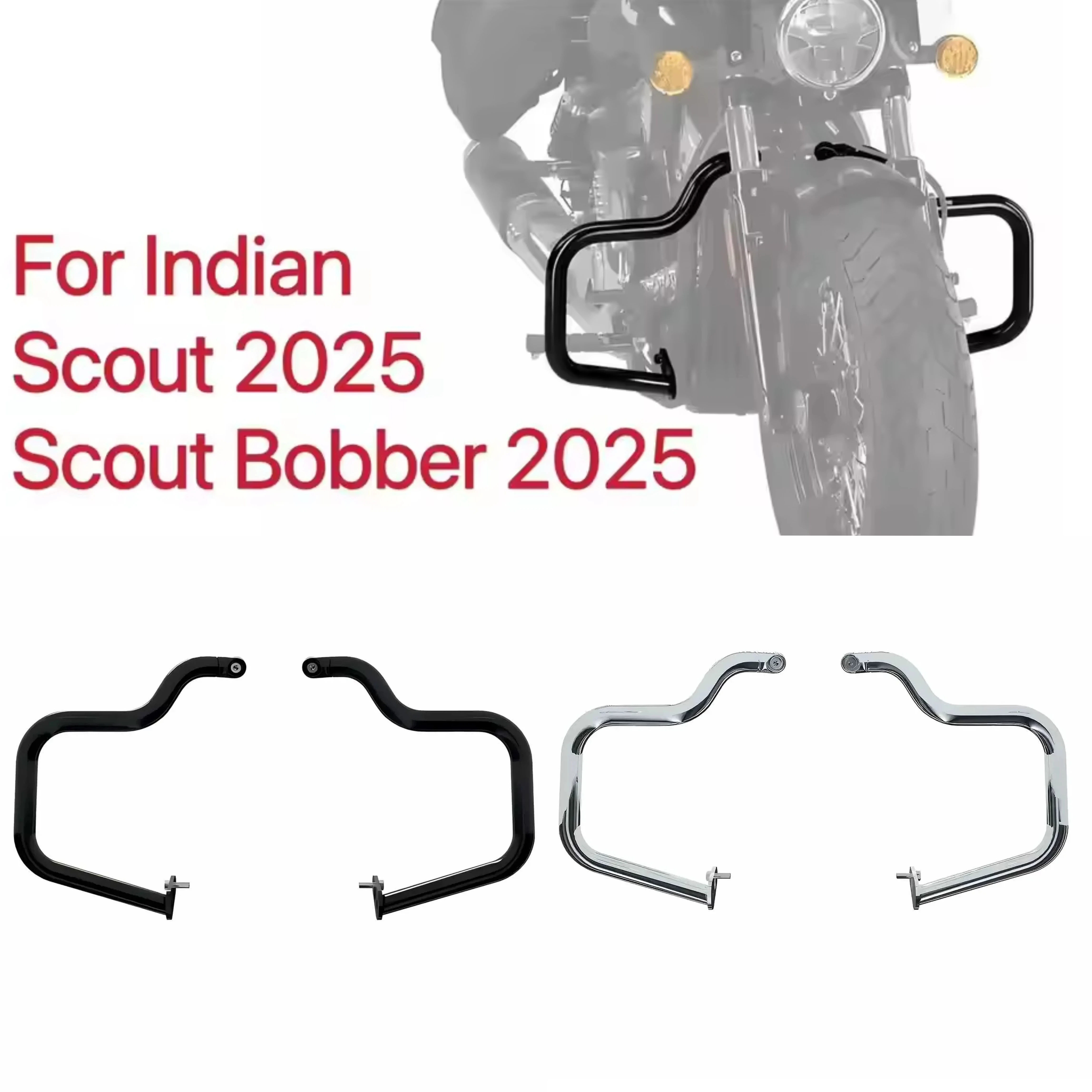 2025 Indian Scout Bobber Highway Engine Guard Crash Bar For Indian Scout Bobber Classic Limited Sixty 101 Motorcycle Accessories
2025 Indian Scout Bobber Highway Engine Guard Crash Bar For Indian Scout Bobber Classic Limited Sixty 101 Motorcycle Accessories