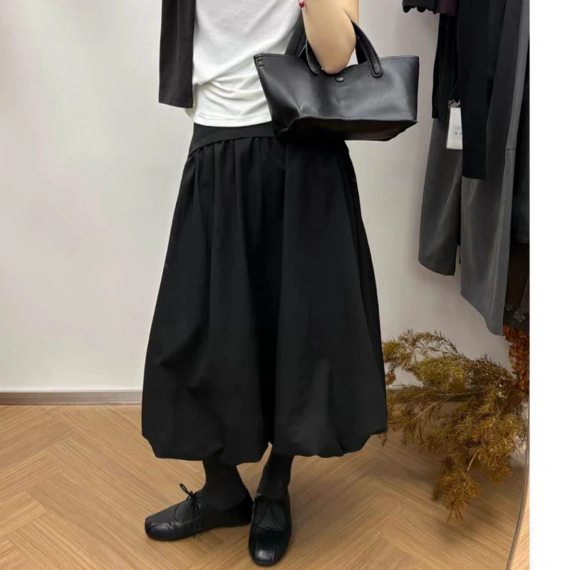 Deeptown Japanese Style Harajuku Long Skirts Women Vintage Gothic Black Punk Skirt Grunge Streetwear Ruffle Skirts Aesthetics
Deeptown Japanese Style Harajuku Long Skirts Women Vintage Gothic Black Punk Skirt Grunge Streetwear Ruffle Skirts Aesthetics