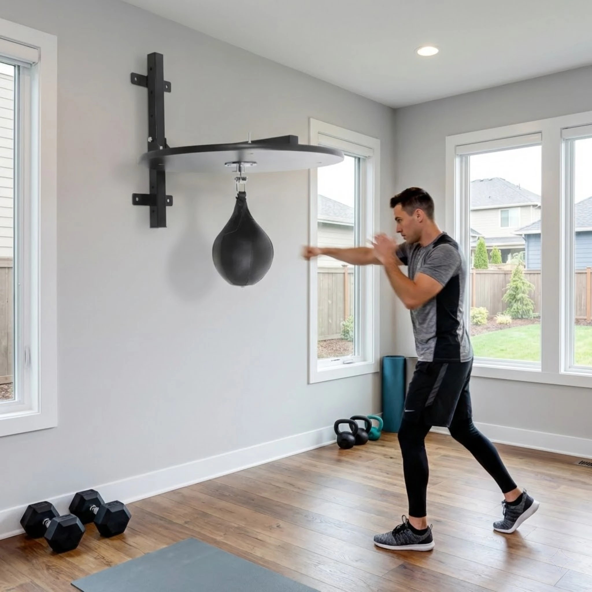 Wall Mounted Speed Bag Set Heavy Duty Adjustable Boxing Platform for Adults Home Gym Workout Training
Wall Mounted Speed Bag Set Heavy Duty Adjustable Boxing Platform for Adults Home Gym Workout Training