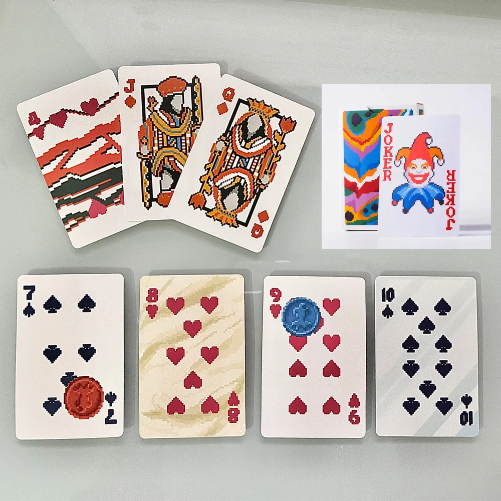 Классический набор покерных карт — незаменимая игра для вечеринок для собраний, настольных игр и праздничных развлечений, прочные и портативные игральные карты
Классический набор покерных карт — незаменимая игра для вечеринок для собраний, настольных игр и праздничных развлечений, прочные и портативные игральные карты