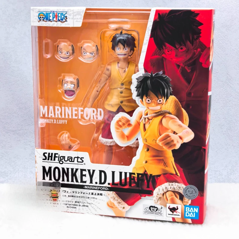 In Stock Original Bandai SHF One Piece: The Final Battle on The Top The War Luffy Anime Figure Model Collection Desktop Doll Toy
In Stock Original Bandai SHF One Piece: The Final Battle on The Top The War Luffy Anime Figure Model Collection Desktop Doll Toy