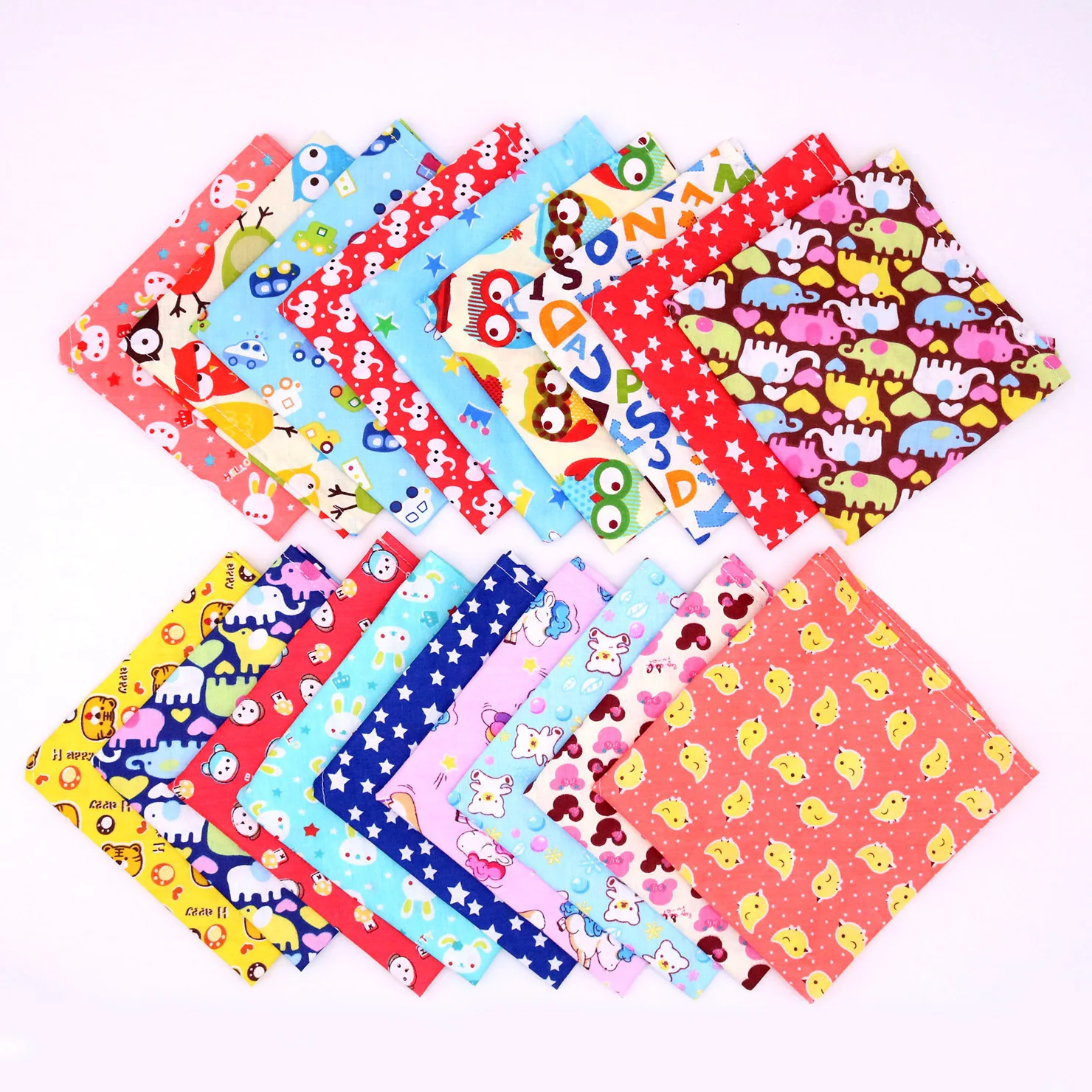 60pcs 100% Cotton Dog Bandanas Bulk Wholesale Best Selling Products Dogs Spring Summer Dog Bibs Scarf Puppy Supplies
60pcs 100% Cotton Dog Bandanas Bulk Wholesale Best Selling Products Dogs Spring Summer Dog Bibs Scarf Puppy Supplies