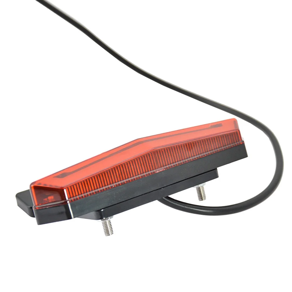 LED Ebike Brake Rear Light High-Brightness Brake Warning Light Energy Saving Easy Installation for 36V 48V Electric Bike
LED Ebike Brake Rear Light High-Brightness Brake Warning Light Energy Saving Easy Installation for 36V 48V Electric Bike
