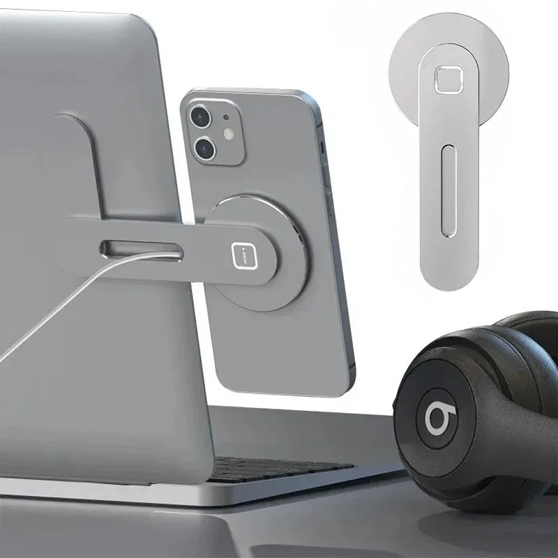 Magnetic Laptop Phone Holder Computer Monitor Side Cell Phone Slim& Foldable holder For iPhone 14 13 12Series Case and All Phone
Magnetic Laptop Phone Holder Computer Monitor Side Cell Phone Slim& Foldable holder For iPhone 14 13 12Series Case and All Phone