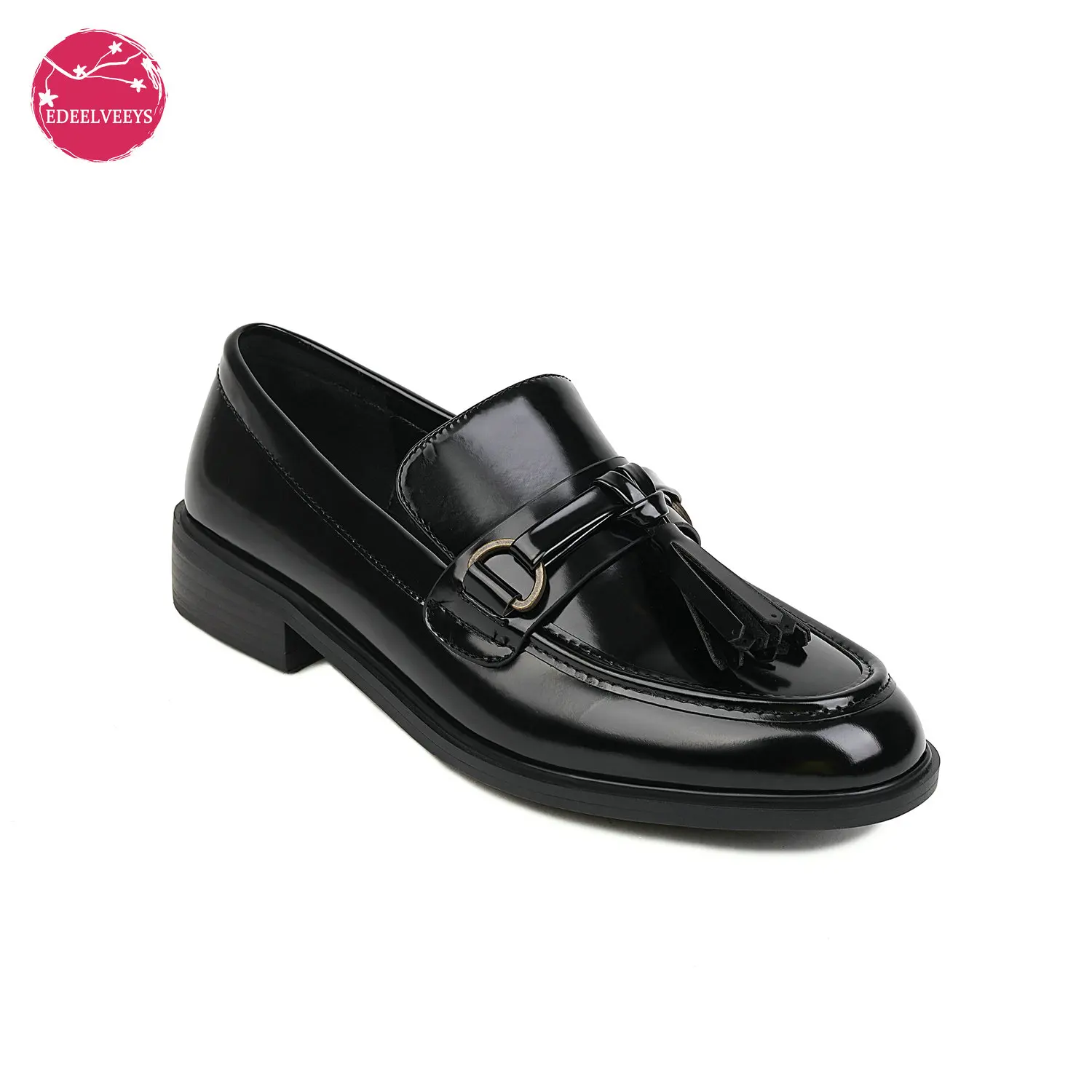 Loafers Women Patent Leather Round Toe Slip-On JK Uniform Dress Shoes Darkness Black Gothic Lolita Pumps Handmade Tassel
Loafers Women Patent Leather Round Toe Slip-On JK Uniform Dress Shoes Darkness Black Gothic Lolita Pumps Handmade Tassel