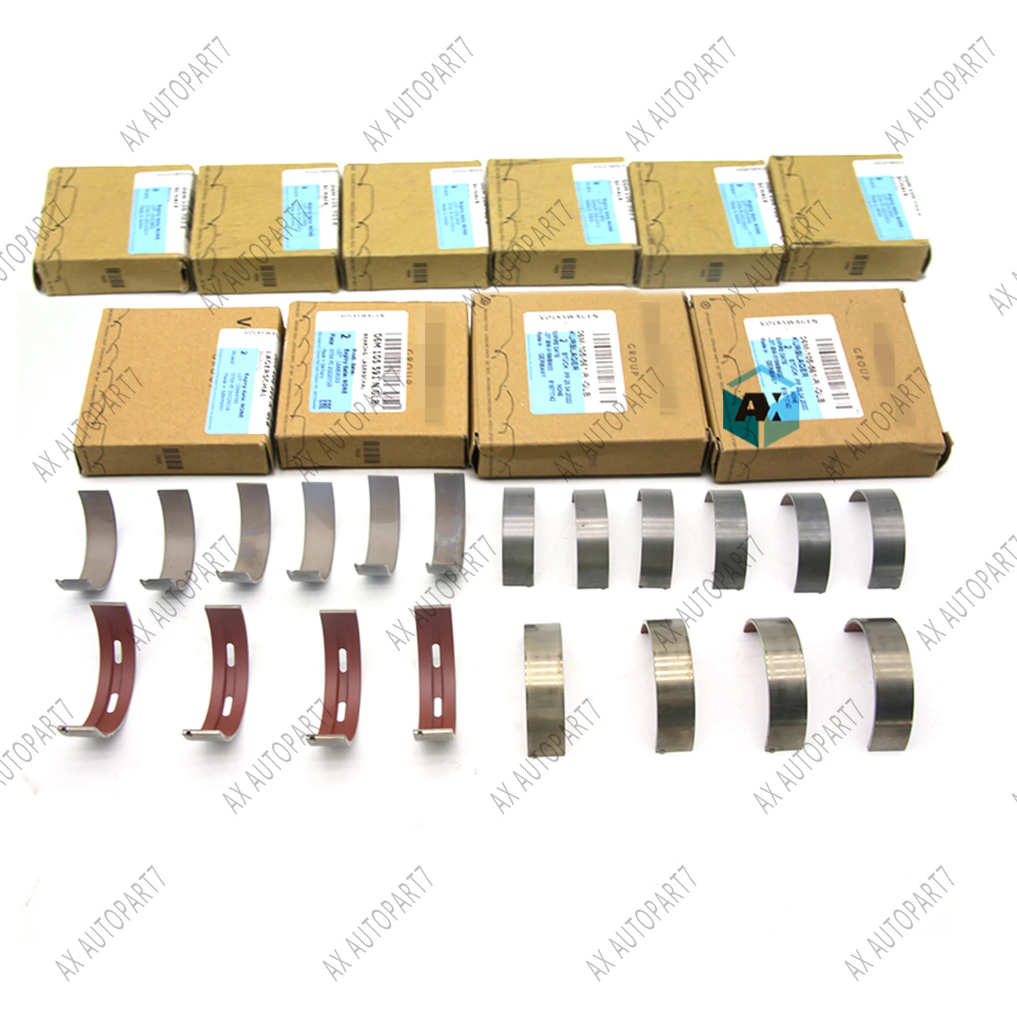 2025 New Brand Direct Sale Genuine Con rod and crankshaft bearing kits for STD for Audi S4 S5 A7 A8 Q7 Q8 EA839
2025 New Brand Direct Sale Genuine Con rod and crankshaft bearing kits for STD for Audi S4 S5 A7 A8 Q7 Q8 EA839