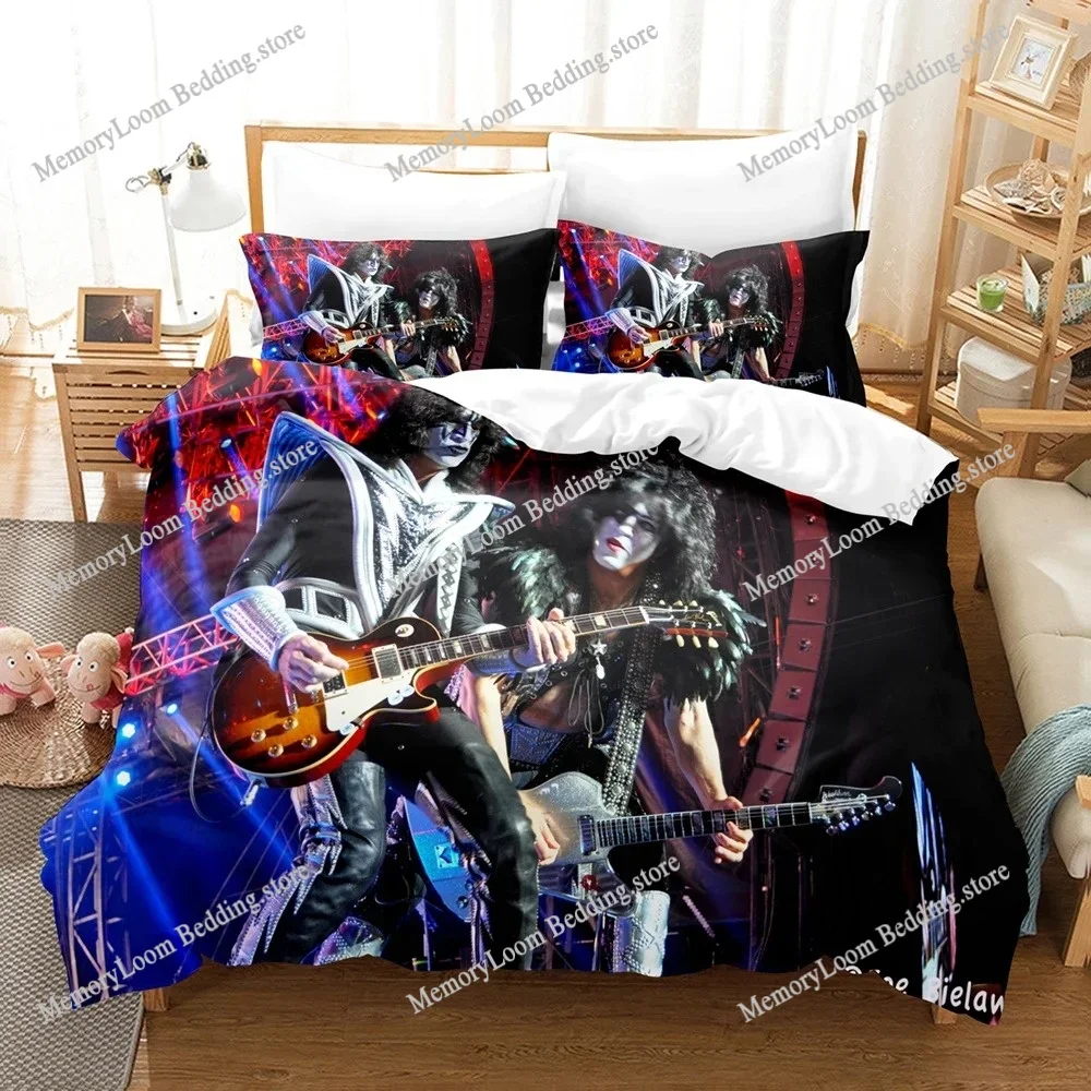 3D Print Premium Kiss Rock Band Bedding Set Duvet Cover Quilt Cover Pillowcase Soft Comforter King/Queen Size Boys Adult Bed Set
3D Print Premium Kiss Rock Band Bedding Set Duvet Cover Quilt Cover Pillowcase Soft Comforter King/Queen Size Boys Adult Bed Set