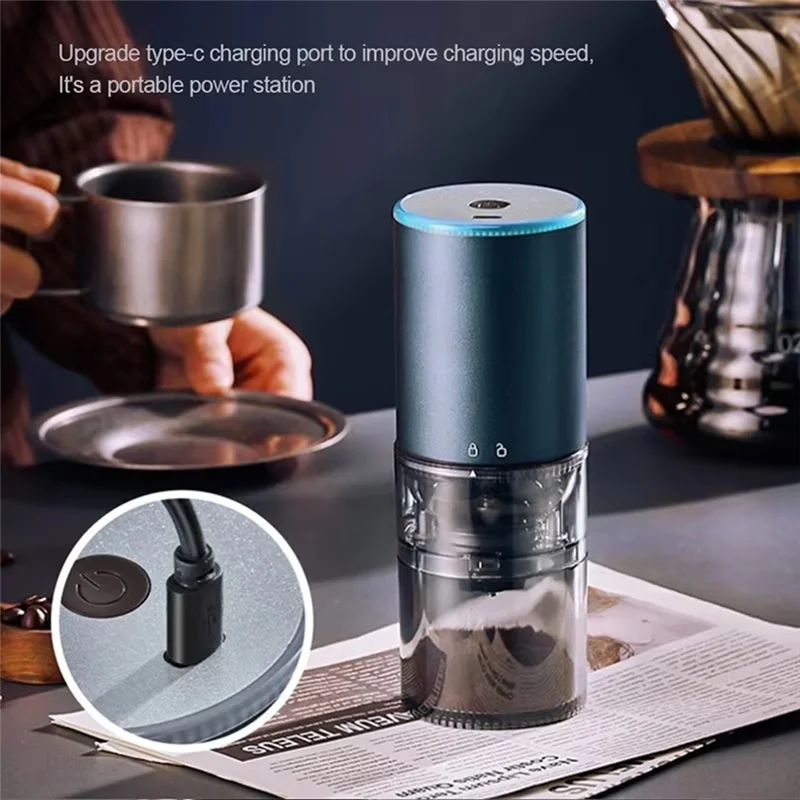 AT43-Electric Bean Grinder Stainless Steel Portable Coffee Machine External Adjustable Coffee Machine
AT43-Electric Bean Grinder Stainless Steel Portable Coffee Machine External Adjustable Coffee Machine