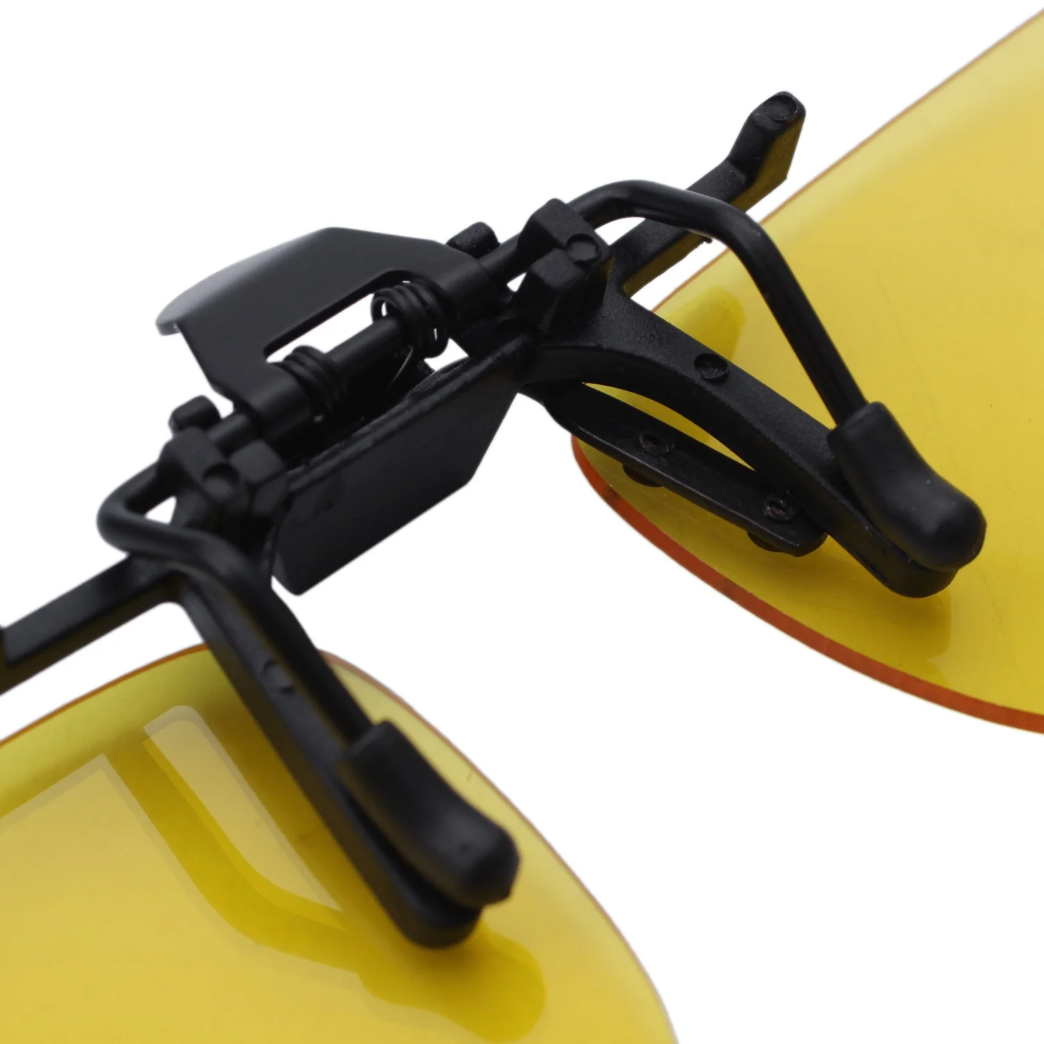 A44TRectangle Clear Yellow Lens Rimless Clip On Night Vision Driving Glasses 
A44TRectangle Clear Yellow Lens Rimless Clip On Night Vision Driving Glasses