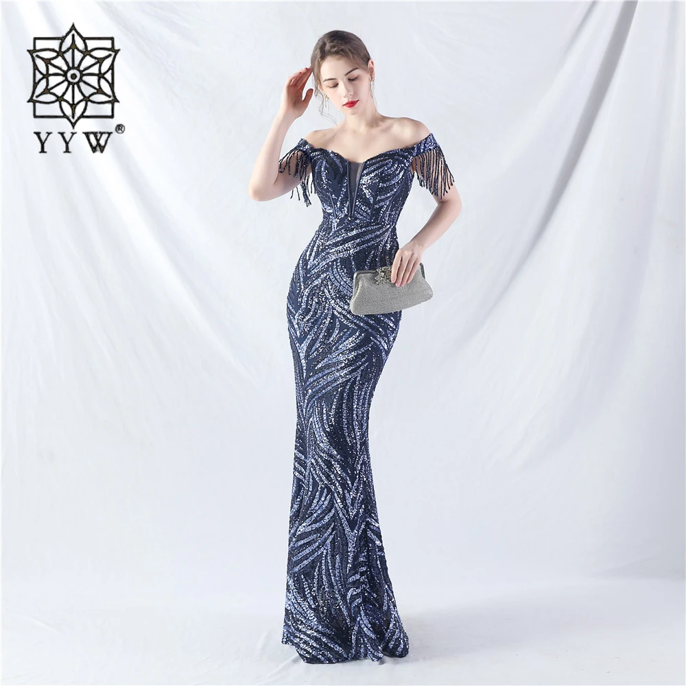 Sexy Luxury Evening Long Dresses For Women Black Sequin Maxi Summer Dress Elegant Rhinestone Prom Wedding Party Dresses Vestidos
Sexy Luxury Evening Long Dresses For Women Black Sequin Maxi Summer Dress Elegant Rhinestone Prom Wedding Party Dresses Vestidos