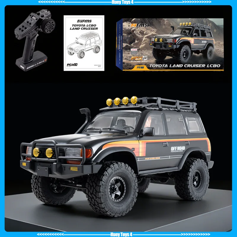 Fms 1/10 Fcx10 Land Cruiser Lc80 Black Remote Control Electric Off Road Climbing Model Car Toy Gift
Fms 1/10 Fcx10 Land Cruiser Lc80 Black Remote Control Electric Off Road Climbing Model Car Toy Gift