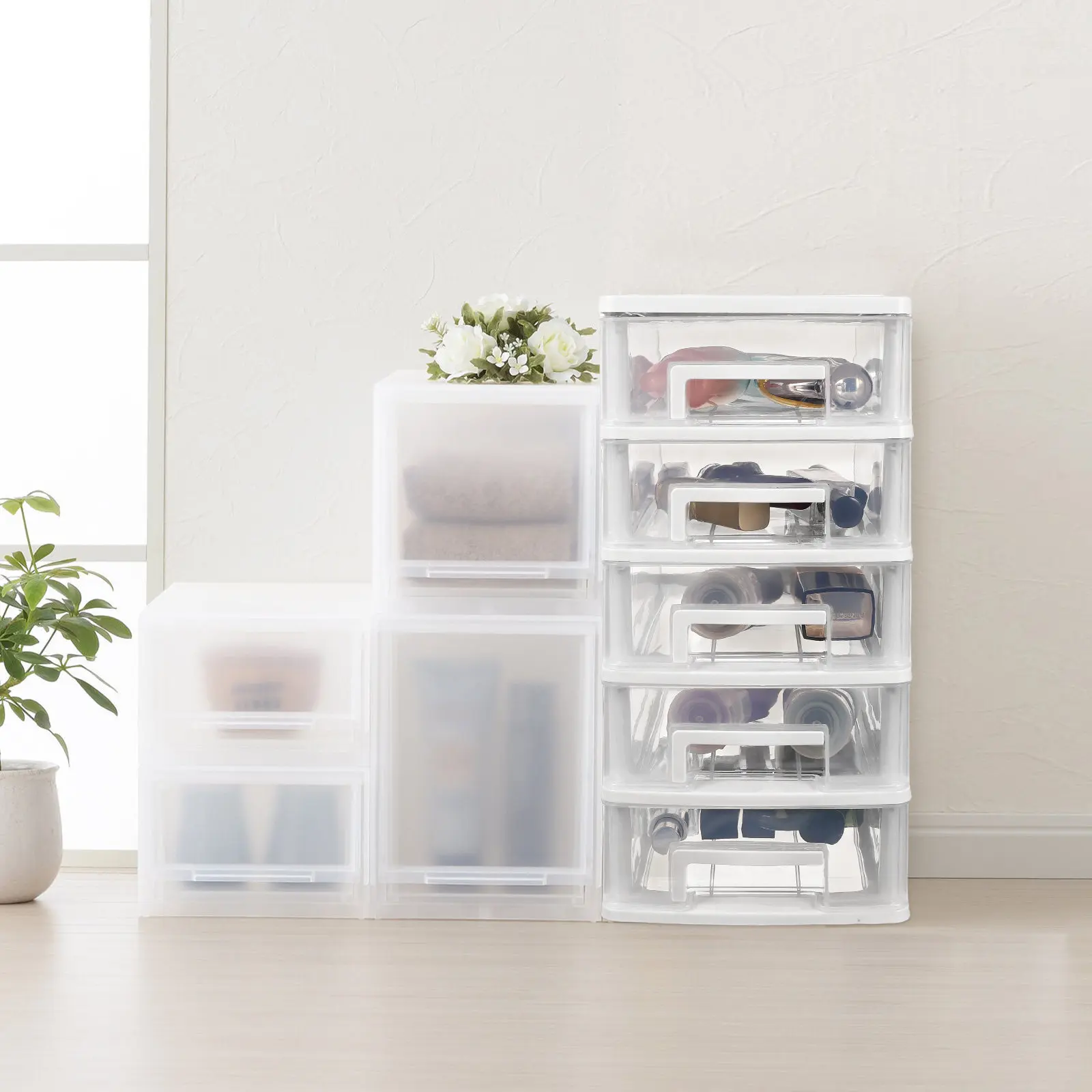 Five-Layer Plastic Drawer Storage Cabinet Desktop Organizer Sundries Holder Storage Portable Box Drawer Type Closet
Five-Layer Plastic Drawer Storage Cabinet Desktop Organizer Sundries Holder Storage Portable Box Drawer Type Closet