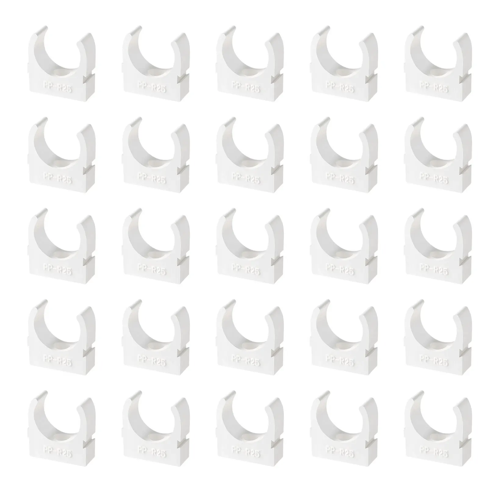 50 Pcs U Shape Clips Hose Holders Wire ganizer Plastic Clamps Tube Pipe Clips Long Service Life Easy Install Anti Corrosion
50 Pcs U Shape Clips Hose Holders Wire ganizer Plastic Clamps Tube Pipe Clips Long Service Life Easy Install Anti Corrosion