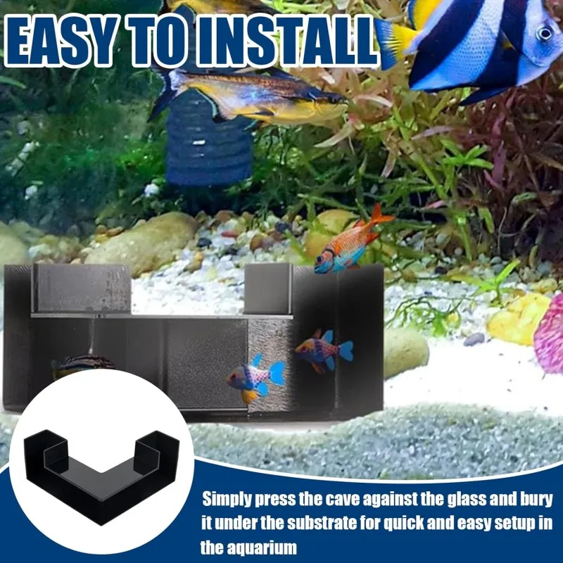 For Fish Tank Viewing Tunnel for Shrimp and Small For Fish with Transparent-Like Effect Created by Light Interaction on
For Fish Tank Viewing Tunnel for Shrimp and Small For Fish with Transparent-Like Effect Created by Light Interaction on