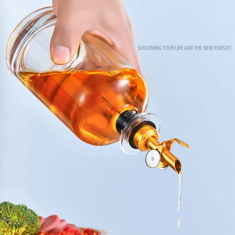 Kitchen Olive Oil Dispenser Glass Bottle Automatic Opening Oil Vinegar Dispenser Coffee Syrup Container Cooking Antidrip Bottle
Kitchen Olive Oil Dispenser Glass Bottle Automatic Opening Oil Vinegar Dispenser Coffee Syrup Container Cooking Antidrip Bottle