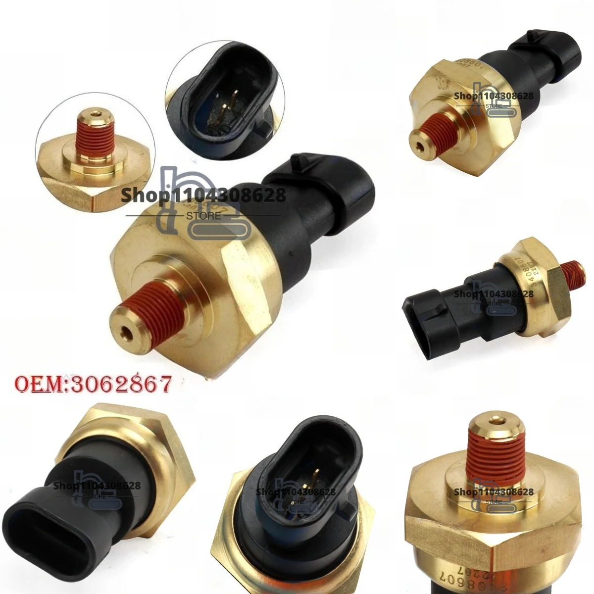 Датчик давления EXCAVATPR PARTS 3062867 для 4BT 6BT
Датчик давления EXCAVATPR PARTS 3062867 для 4BT 6BT