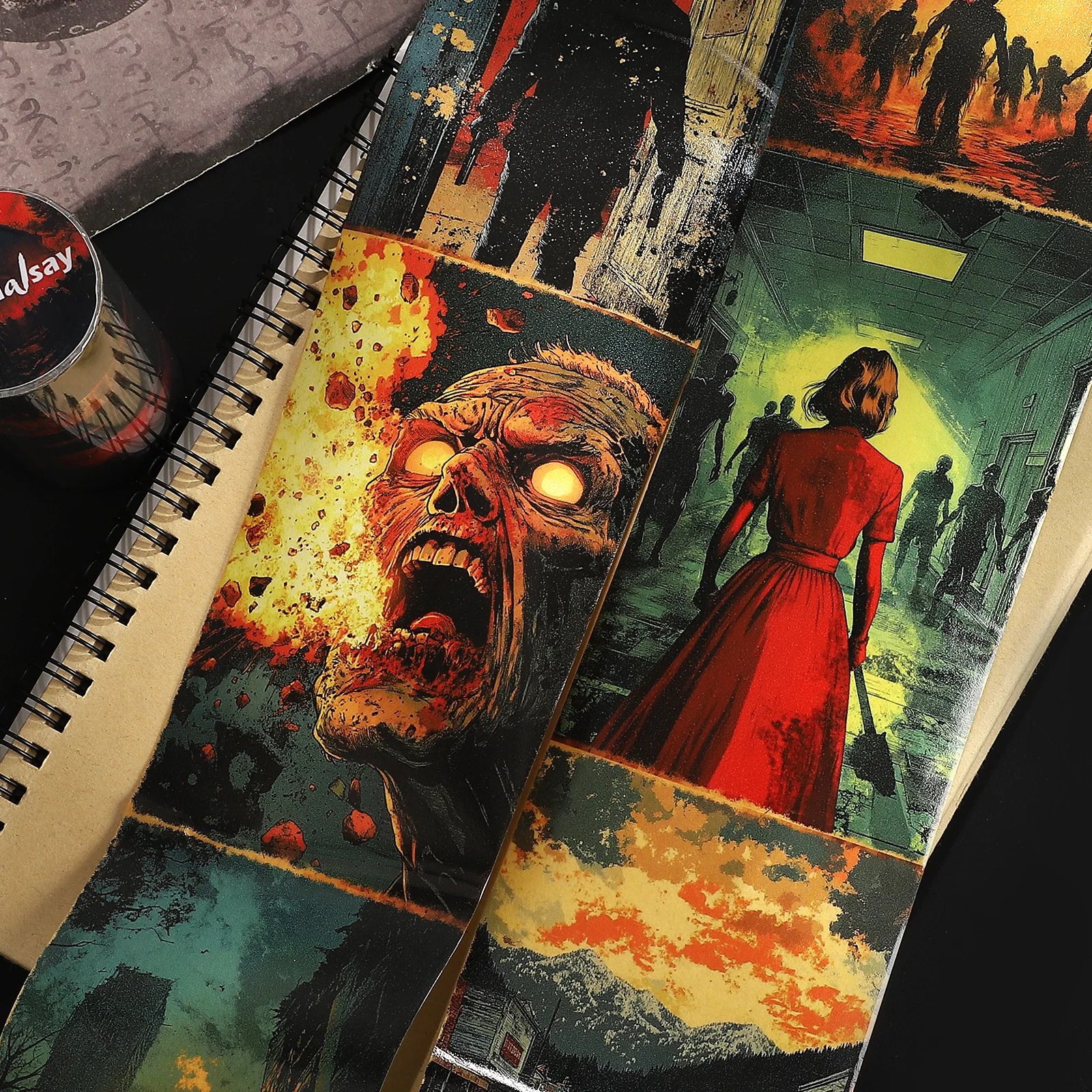 80mm*205cm Vintage Zombie apocalypse Landscape Washi Tape Creative DIY Journal Material Collage Scrapbooking Stationery
80mm*205cm Vintage Zombie apocalypse Landscape Washi Tape Creative DIY Journal Material Collage Scrapbooking Stationery