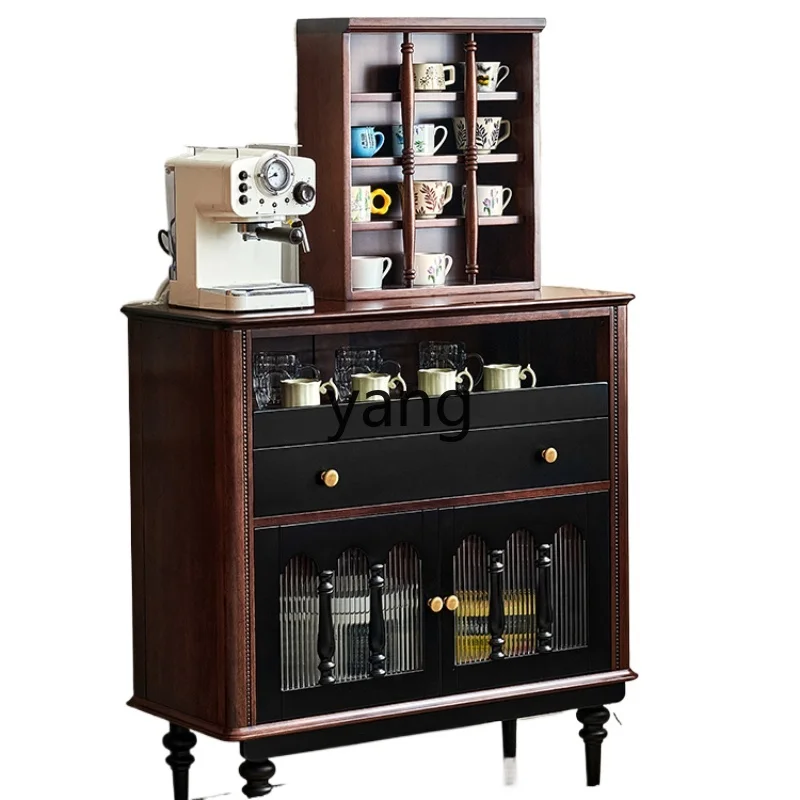 LH black medieval tea cabinet retro solid wood low dining side cabinet living room against the wall storage
LH black medieval tea cabinet retro solid wood low dining side cabinet living room against the wall storage