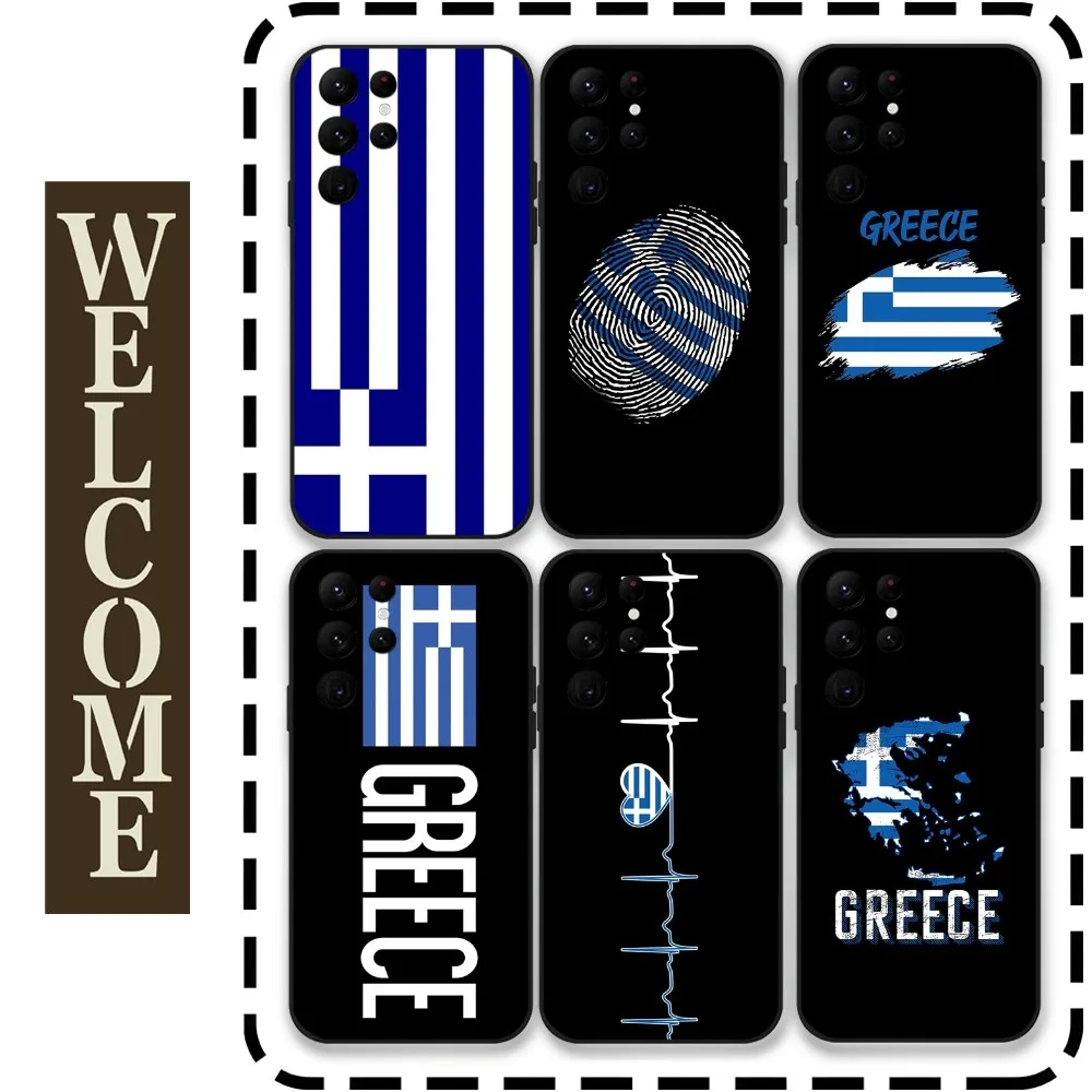 Greece Greek Flag Phone Case for Samsung Galaxy S24 Ultra S22 S23 Ultra S21 S20 5G Protective Silicone TPU Funda
Greece Greek Flag Phone Case for Samsung Galaxy S24 Ultra S22 S23 Ultra S21 S20 5G Protective Silicone TPU Funda