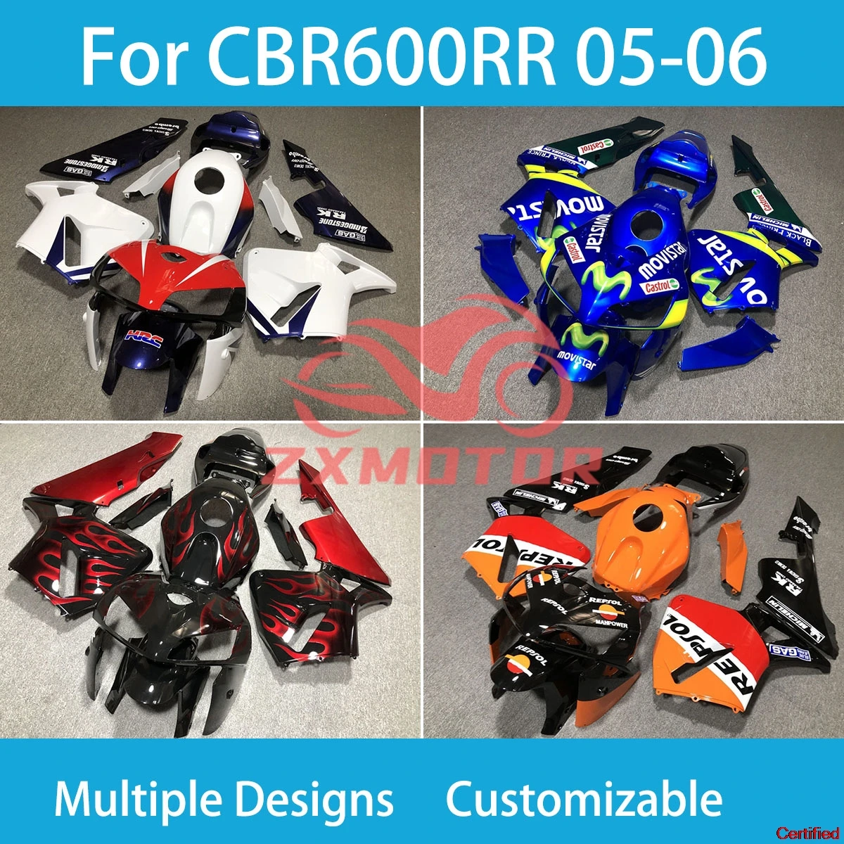Комплект обтекателей Prime CBR600RR 05 06, послевкусные обтекатели мотоциклов, настраиваемый обтекатель для Honda CBR 600RR 2005 2006
Комплект обтекателей Prime CBR600RR 05 06, послевкусные обтекатели мотоциклов, настраиваемый обтекатель для Honda CBR 600RR 2005 2006