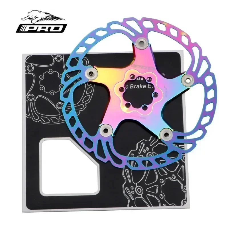 IIIPRO Mountain and Road Bike Floating Rotors: 140mm - 203mm, Strong Cooling, Colorful Disc Brake Bike Parts
IIIPRO Mountain and Road Bike Floating Rotors: 140mm - 203mm, Strong Cooling, Colorful Disc Brake Bike Parts