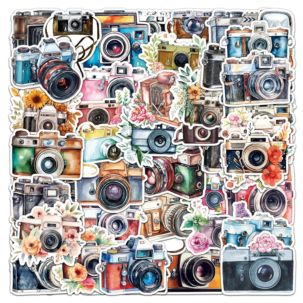 10/30/50pcs Cute Cartoon Camera Photographer Stickers Aesthetic DIY Graffiti Phone Luggage Skateboard Waterproof Retro Sticker
10/30/50pcs Cute Cartoon Camera Photographer Stickers Aesthetic DIY Graffiti Phone Luggage Skateboard Waterproof Retro Sticker