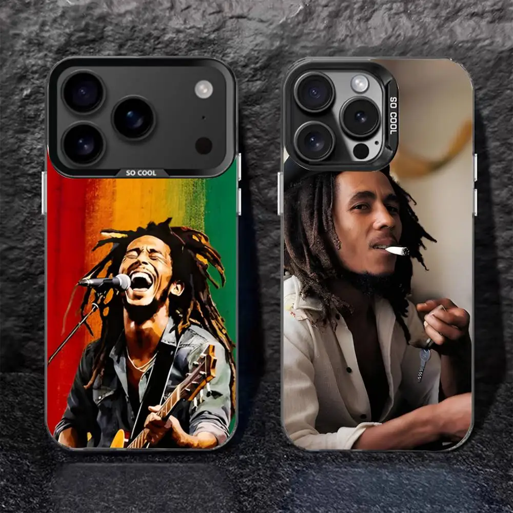 Singer B-Bob M-Marley For iPhone 17,16,15,14,13,12,11,Pro,MAX,Plus Black Shockproof Candy Matte Cover
Singer B-Bob M-Marley For iPhone 17,16,15,14,13,12,11,Pro,MAX,Plus Black Shockproof Candy Matte Cover